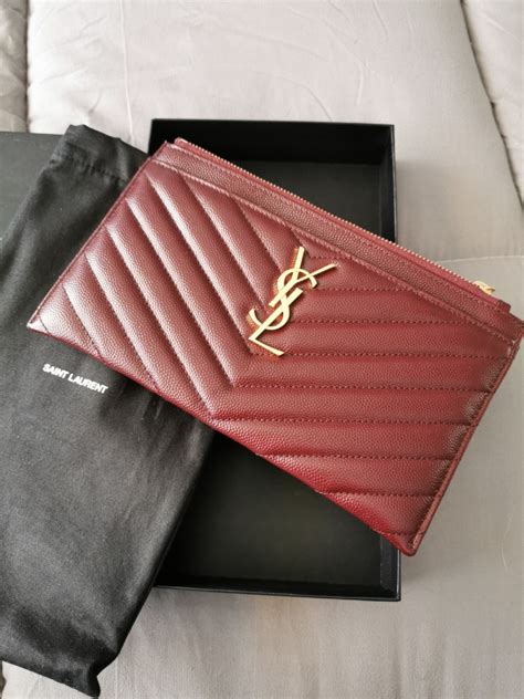 ysl pouch gratis|YSL pouch monogramme.